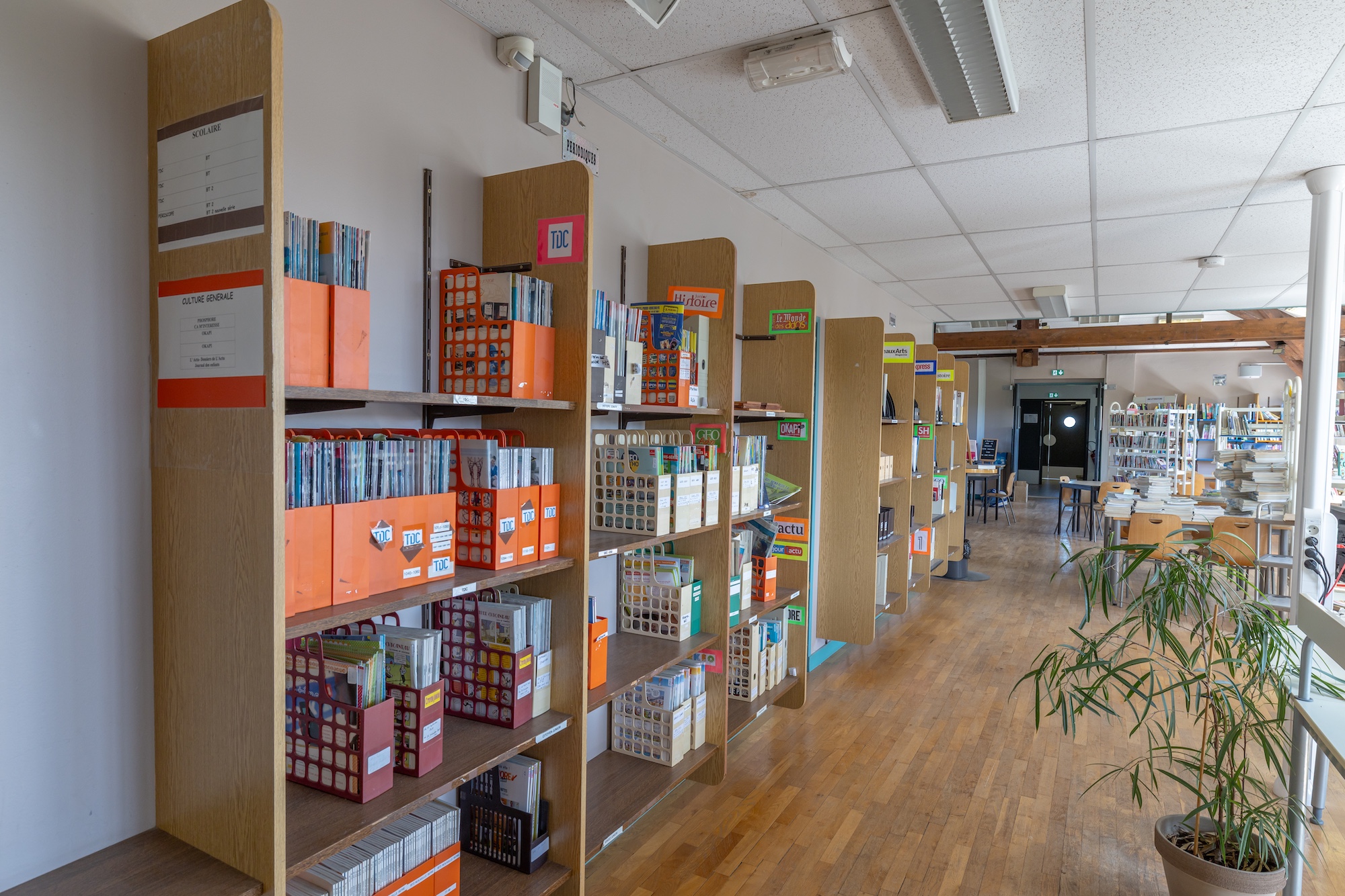 Le CDI, espace central