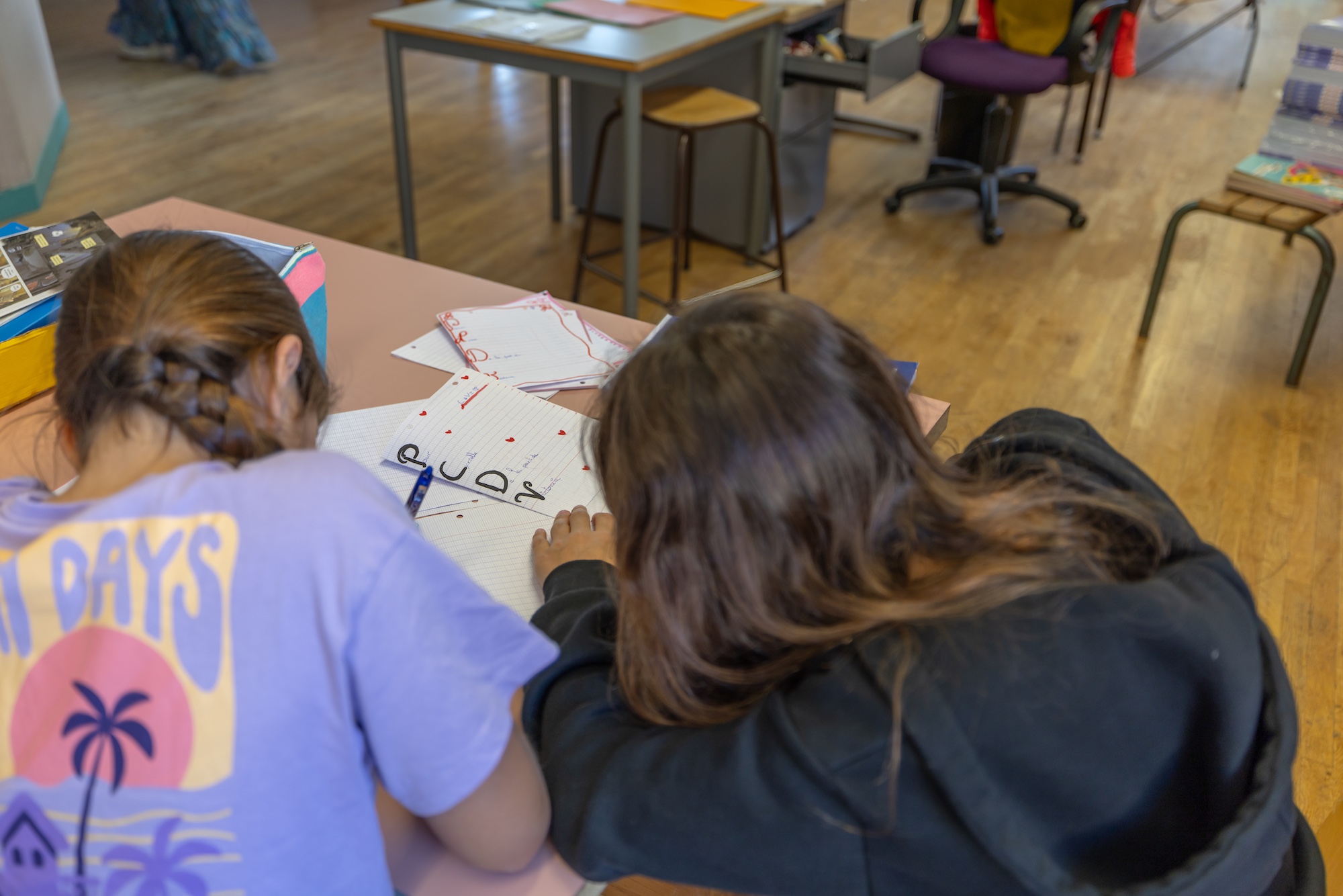 S&eacute;ance de travail au CDI